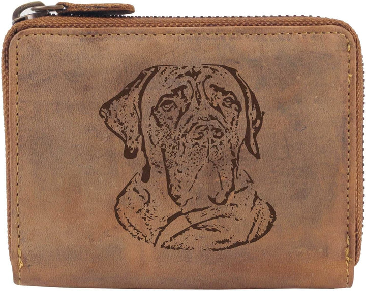 Greenburry Damengeldbörse mit Hunde-Motiv Deutsche Dogge, Deutsche Dogge
