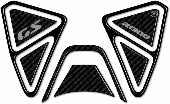 LABELBIKE 3D Motorrad Tankdeckelaufkleber kompatibel mit BMW | R1300GS, Harzschutz, Kratzfestigkeit,