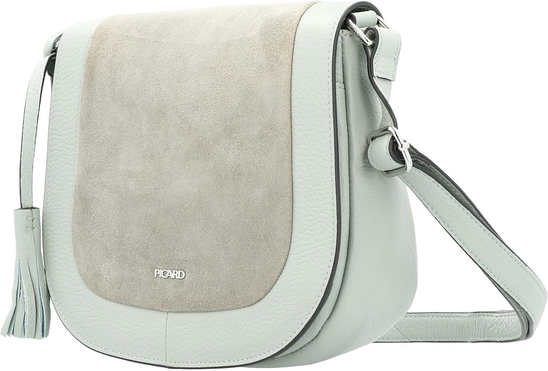 Picard Damen Schultertasche JOURNEY aus Echtleder Klein | mit Magnetverschluss | Schultertasche | Al