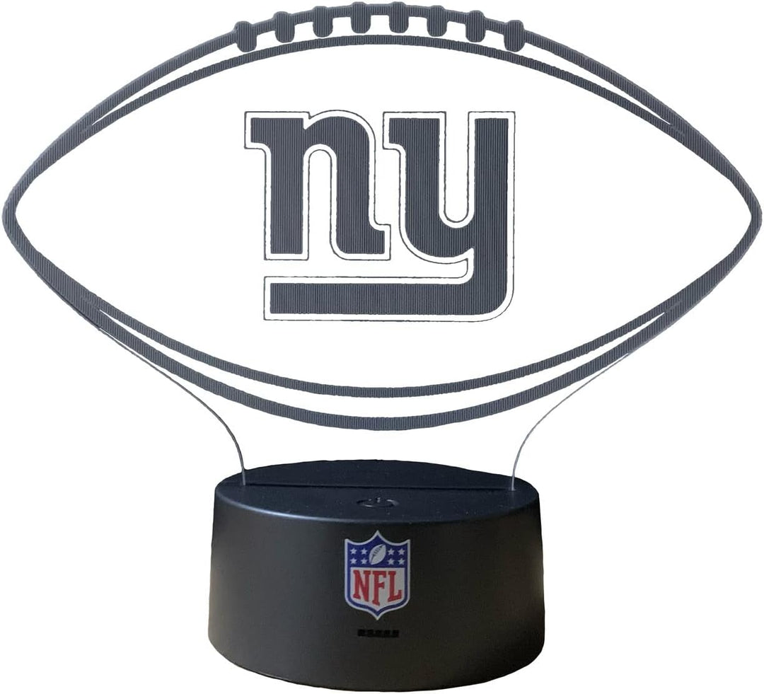Great Branding New York Giants NFL LED Lampe Licht Logo, Wechselmodus mit 6 unterschiedlichen Farben