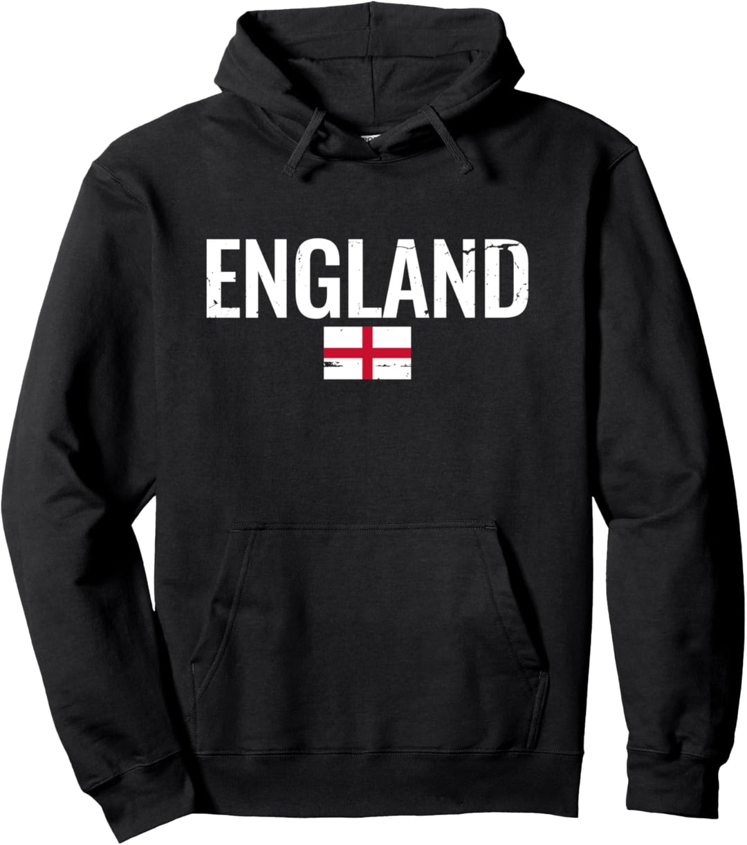 England Englische Flagge Stolzer Engländer Pullover Hoodie