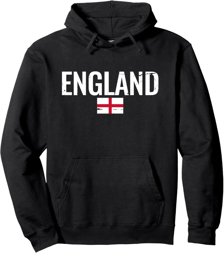 England Englische Flagge Stolzer Engländer Pullover Hoodie