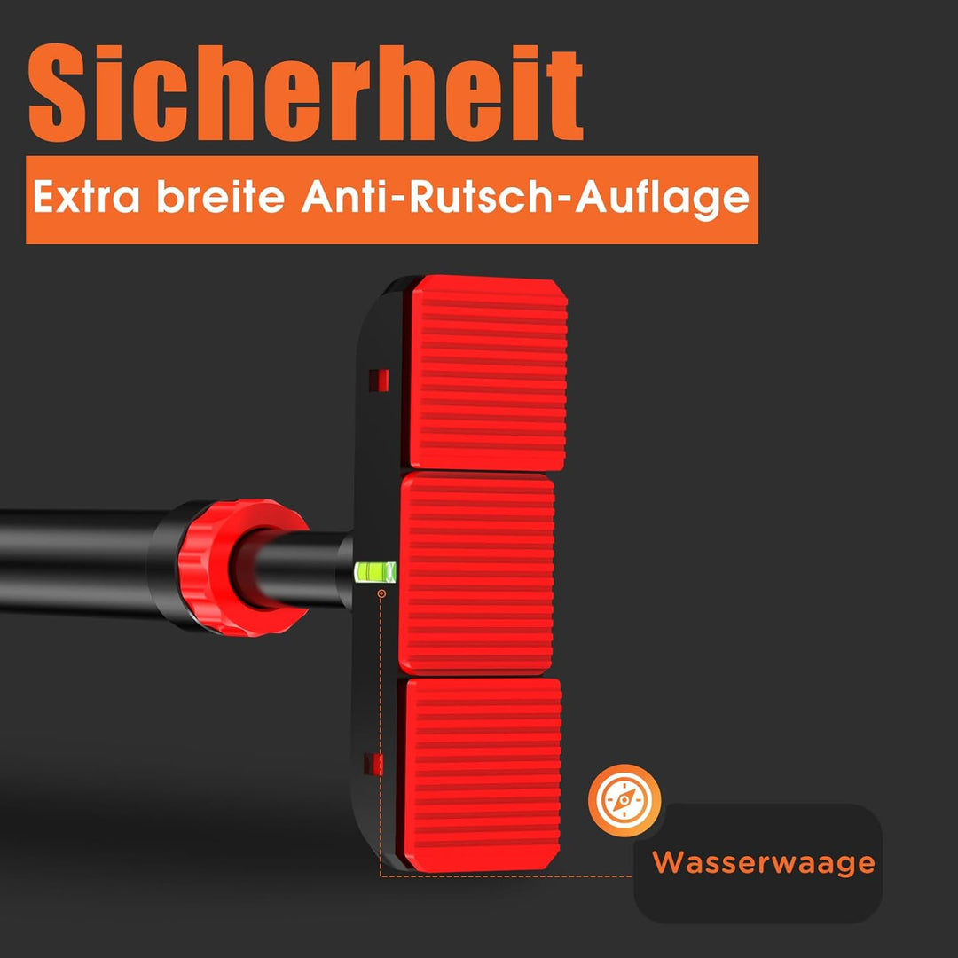 DH FitLife Klimmzugstange Türrahmen ohne Schrauben | Pull up bar Doorway zum Eindrehen | Türreck zum