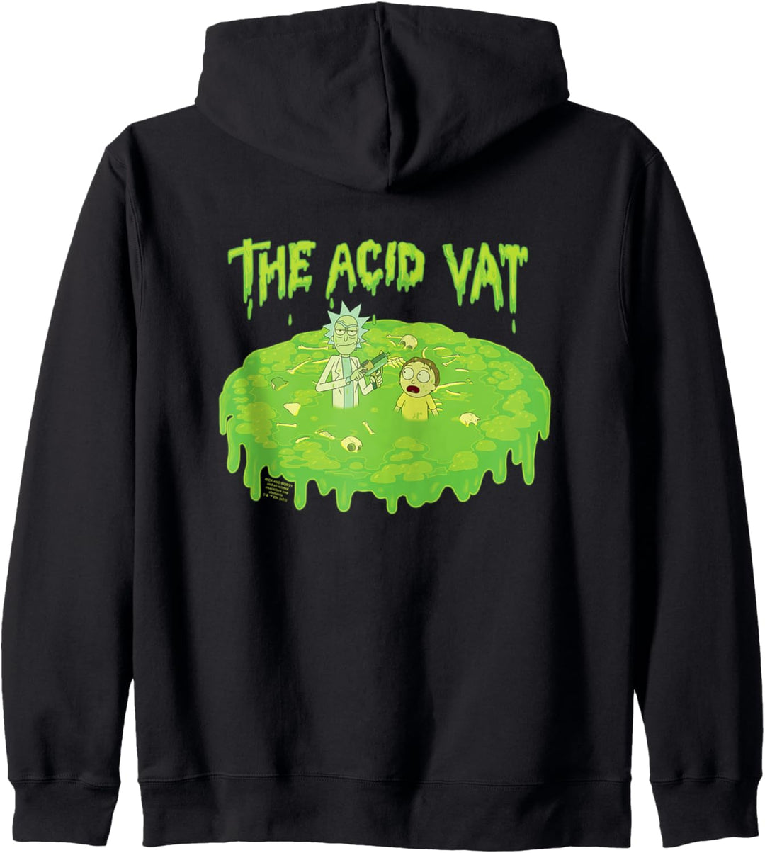 Rick and Morty The Acid Vat Kapuzenjacke