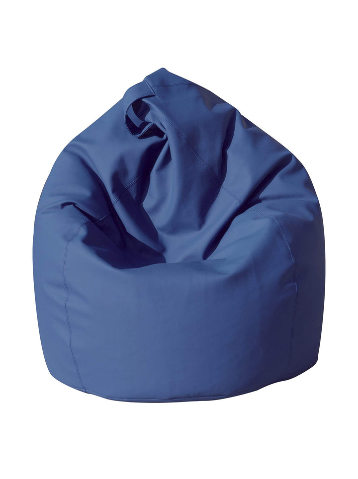 Eleganter Sitzsack, blaue Farbe, Masse 80 x 120 x 80 cm, Blau
