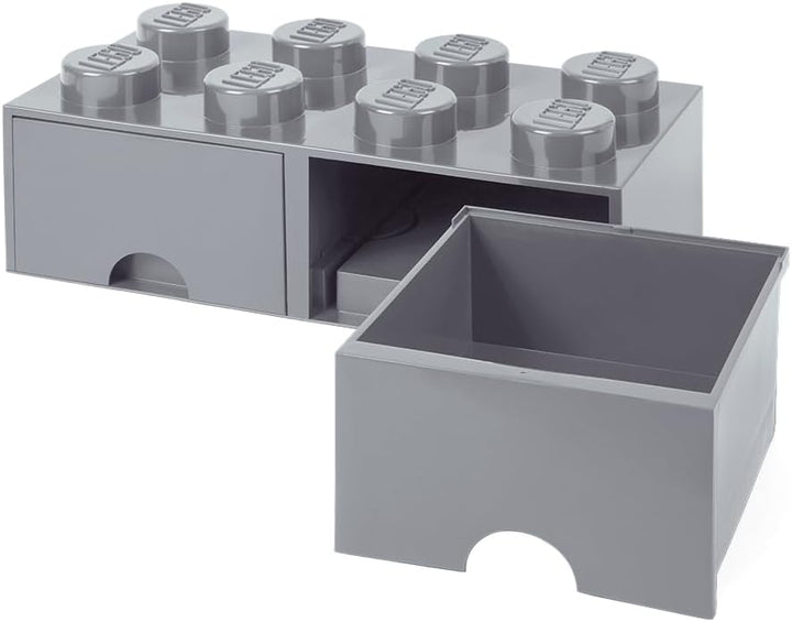 LEGO 4006 Aufbewahrungsbox, Plastik, Legion/m. Stone Grey, 50 x 25 x 18 cm 50 x 25 x 18 cm Legion/M.