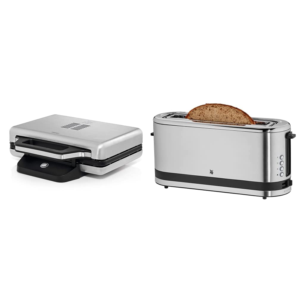 WMF Lono Sandwich Maker, Sandwichtoaster, für 2 Standard- oder XXL-Toasts, 2-stufige Höhenanpassung