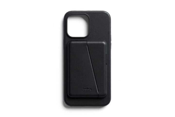 Bellroy Mod Hülle + Brieftasche für iPhone 14 Plus - (Leder-Handyhülle, Slim Card Holde) - Black Sch