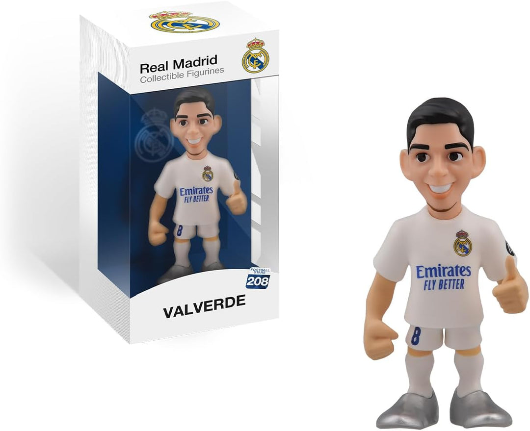 MINIX Collectible Figurines MN18420 Valverde Figur Real Madrid Sammlerstücke 12 cm zur Ausstellung G