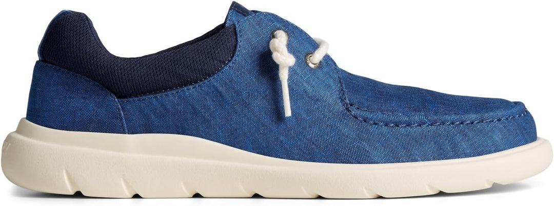 Sperry Top-Sider Herren Captain's Moc Sneaker 42 EU Blau Chambray, 42 EU Blau Chambray