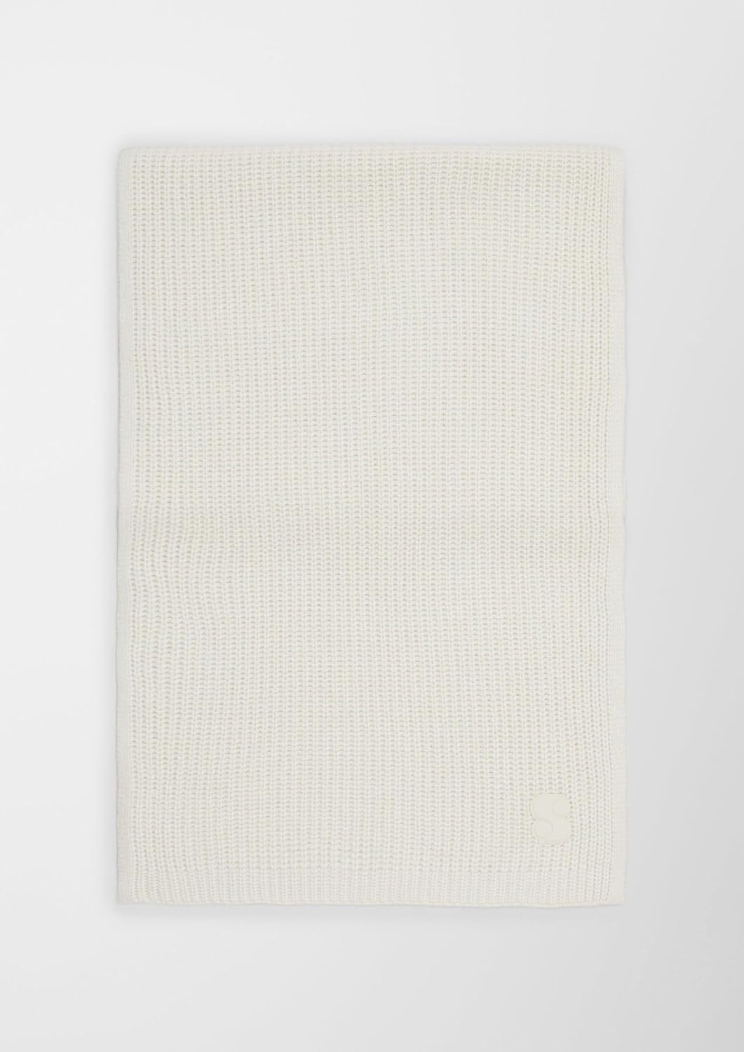s.Oliver Strickschal aus Viskosemix Einheitsgrösse 0330_wollweiss, Einheitsgrösse 0330_wollweiss