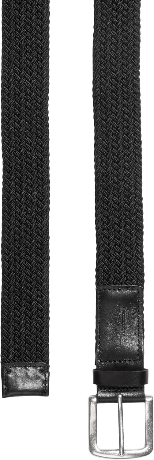 Marc O'Polo Herren B21810103006 sportiver Herren G rtel elastischer G mit Leder Details hochwertiger