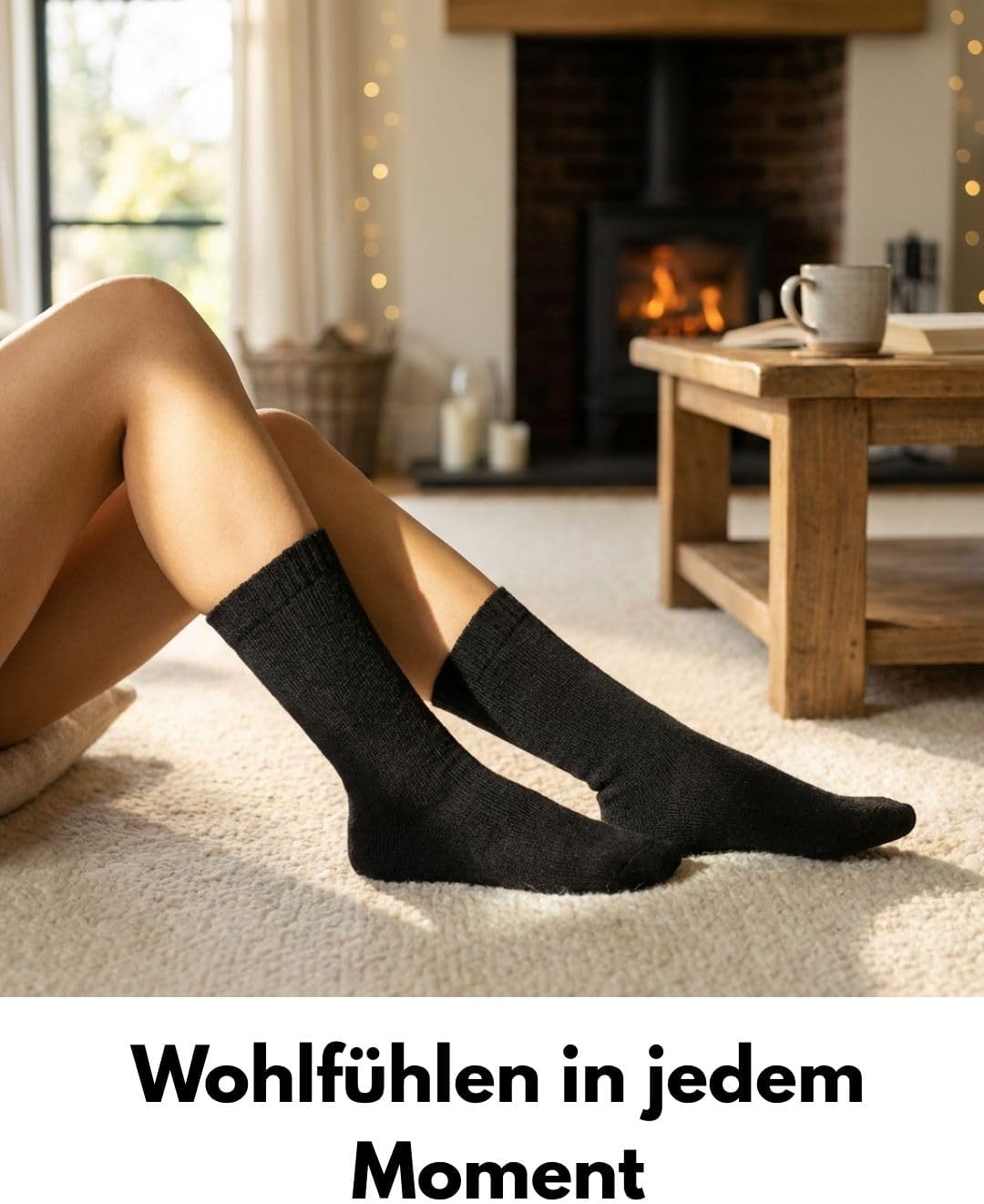 6 | 12 | 24 Paar THERMO Socken Damen & Herren Wintersocken Vollfrottee 35-38 12 Paar | Schwarz, 35-3