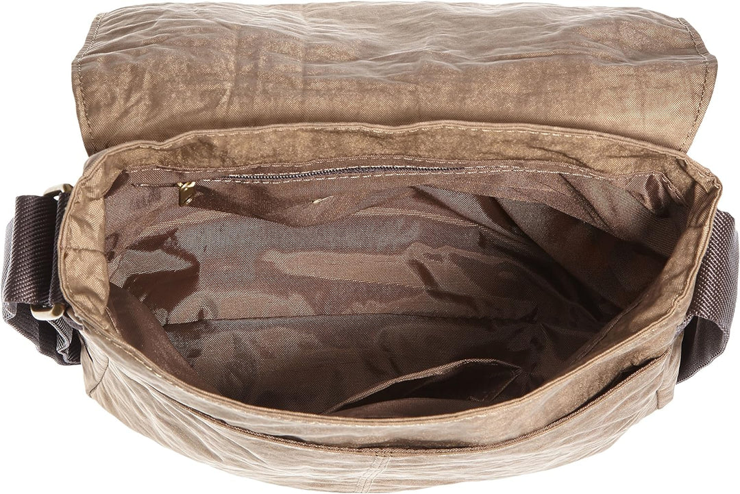 camel active bags Journey Herren Umhängetasche Messenger Bag 22 x 7 x 26 Sand, 22 x 7 x 26 Sand