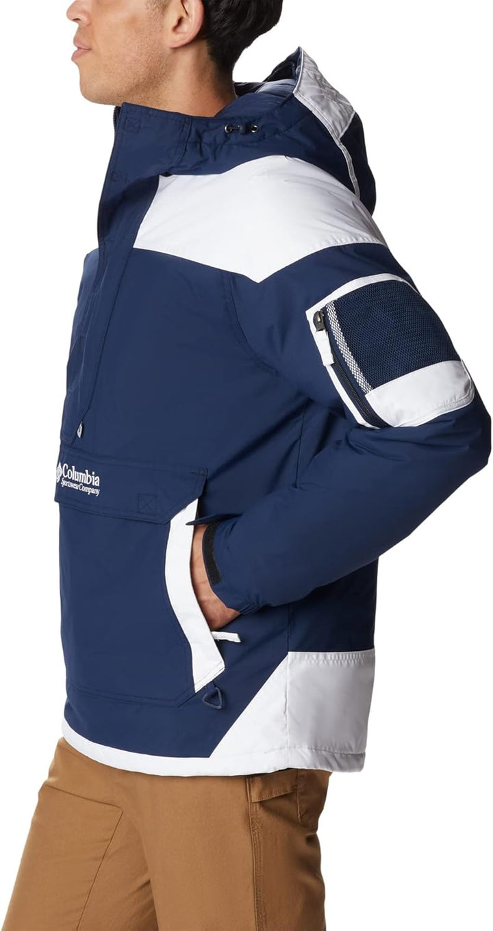 Columbia Herren Challenger Insulated Pullover Winterjacke (1er Pack) XL Collegiate Navy/White, XL Co