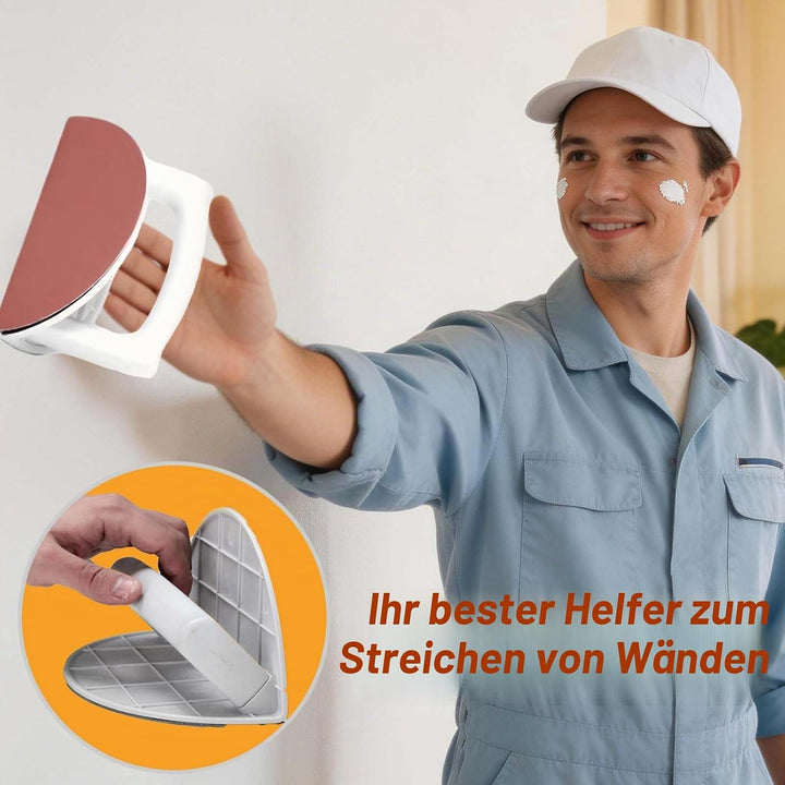 Trockenbau-Eckenschleifer Set FORMVERSITY, 5 Zoll Multifunctional Semi Circular Angle Sanding Sandpa