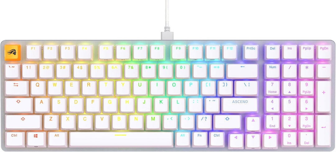 Glorious Gaming GMMK 2 Full Size (96%) – Mechanisches Gaming-Keyboard, Aluminiumrahmen, anpassbar, D