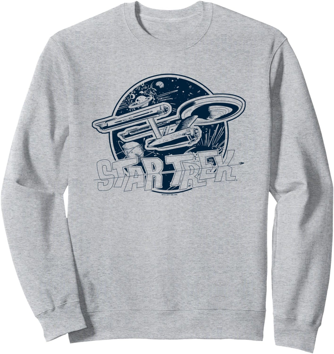Star Trek Retro Enterprise Sweatshirt
