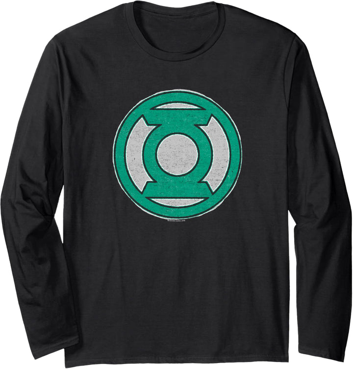 Green Lantern Hand Me Down Black Langarmshirt