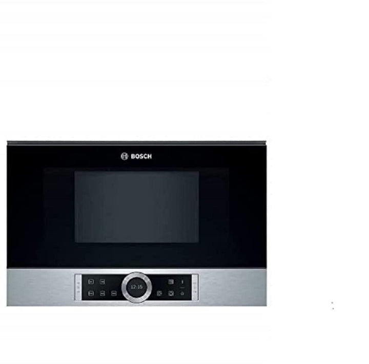 Bosch BFL634GS1 Serie 8 Einbau-Mikrowelle, 38 x 60 cm, 900 W, Türanschlag Links, AutoPilot 7 7 Autom