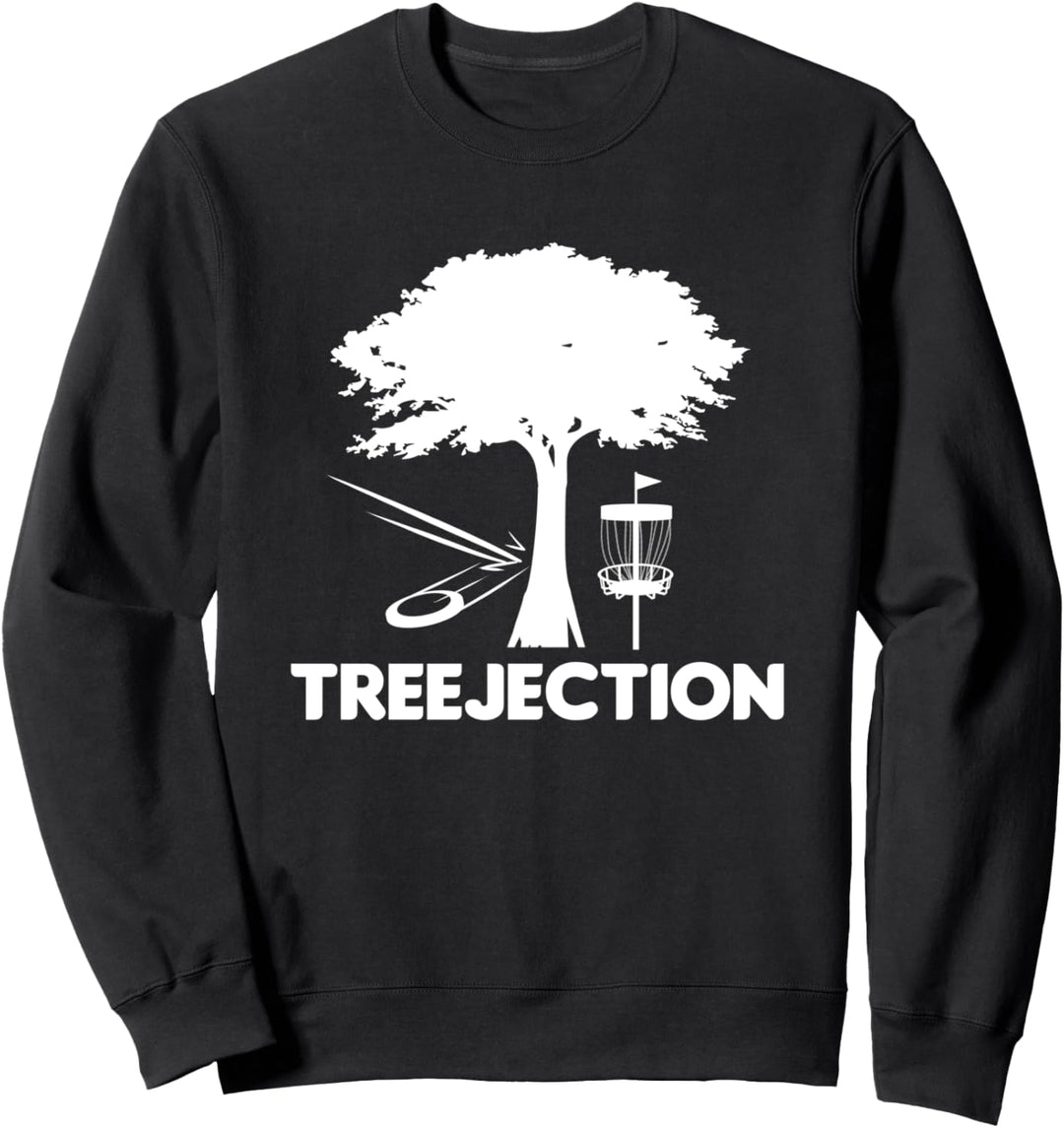 Treejection Disc Golfing Disc Golfer Sweatshirt