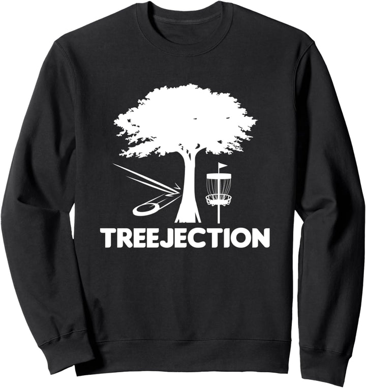 Treejection Disc Golfing Disc Golfer Sweatshirt
