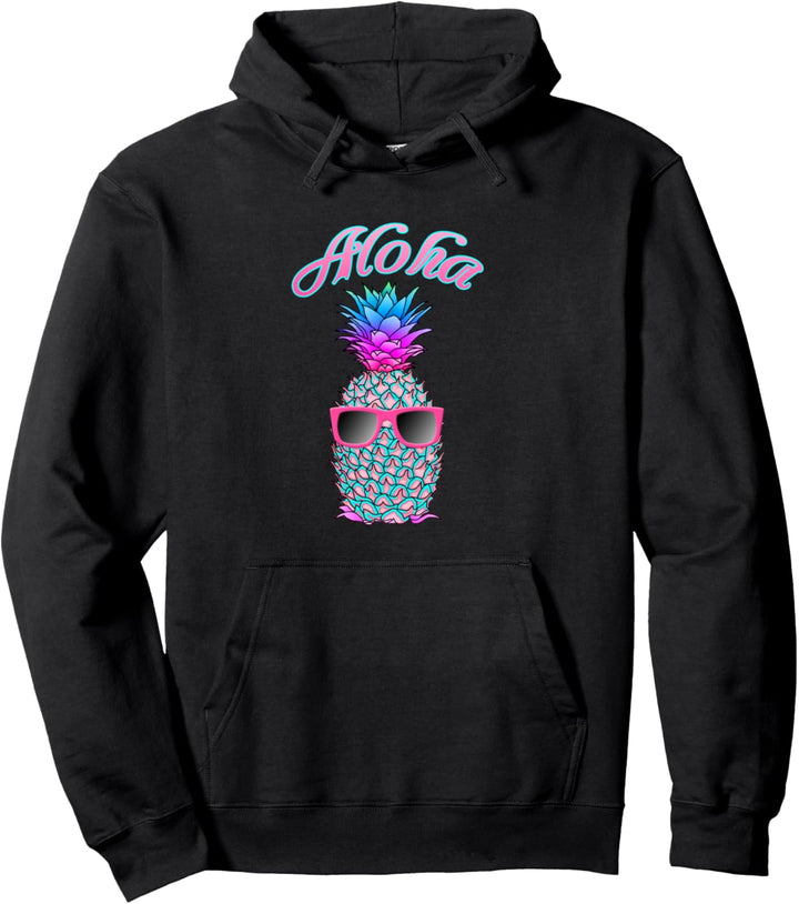Aloha Hawaii tropische Ananas Pullover Hoodie