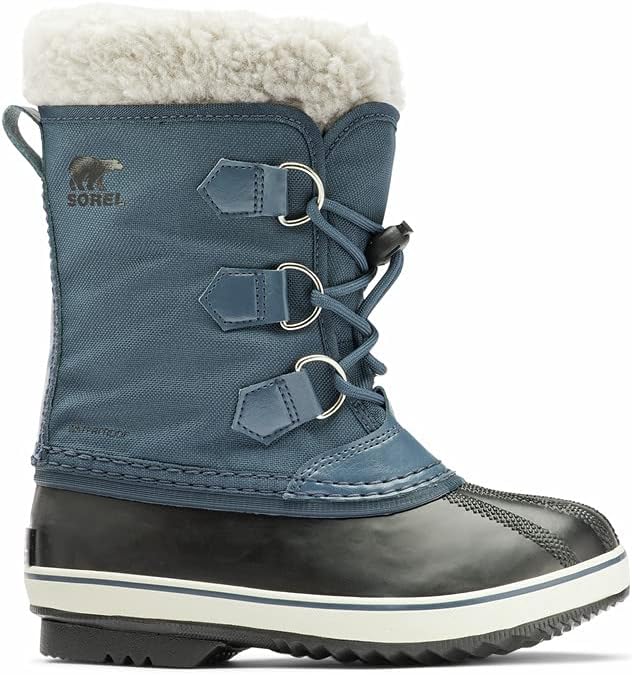 Sorel KIDS YOOT PAC NYLON WATERPROOF Schneestiefel für Unisex Baby, Blau (Uniform Blue x Black) - Ch