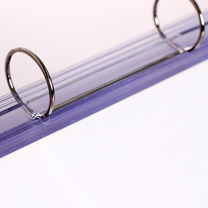 TUKA-i-AKUT 10er A4 Quer Tisch-Flipchart aus Acryl mit Basis, 12 Hüllen je T Form Desktop Flip Chart