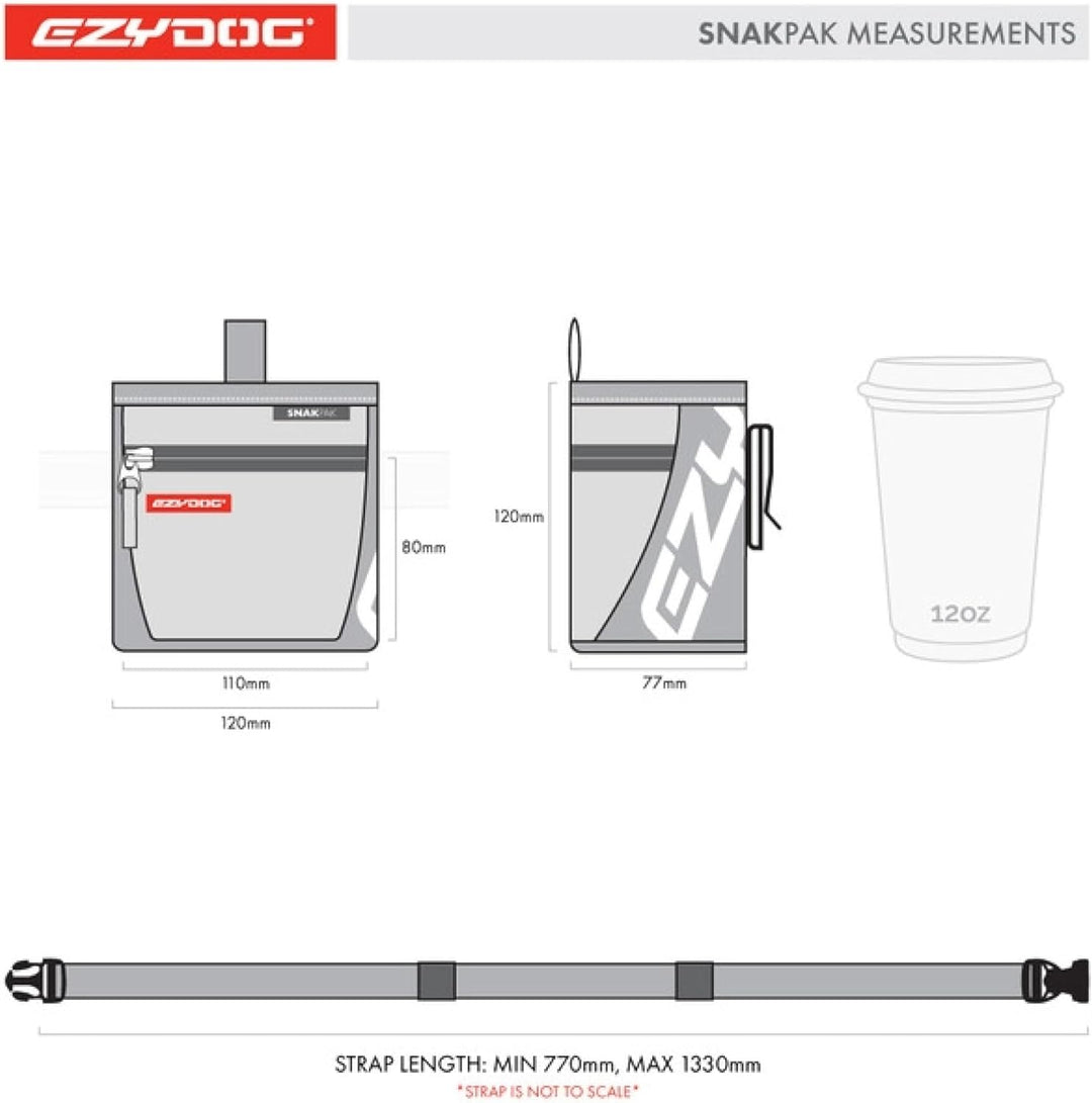 Ezydog - Snackpack Black - (634.9500), Black