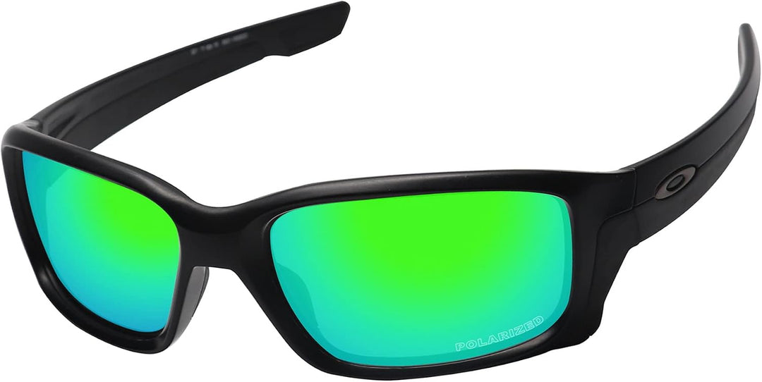 PapaViva Ersatzgläser für Oakley Straightlink OO9331 Blaugrün – Polarisiert