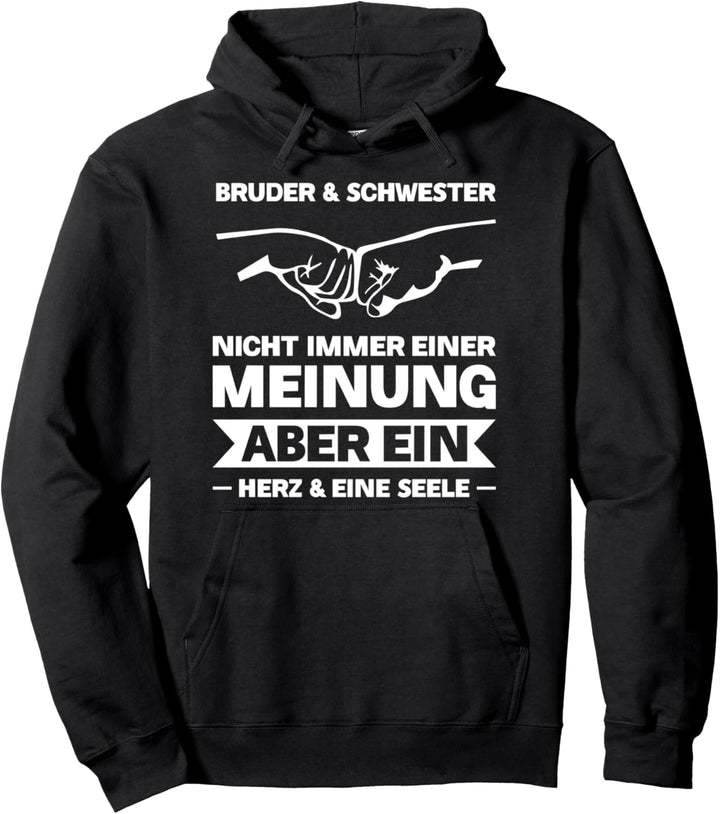 Bruder Schwester Pullover Hoodie