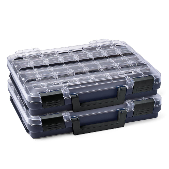 Sortierbox Schrauben klein | 2x Bosch Sortimo T-BOXX 320 anthrazit | Ideales Schrauben Lagersystem |