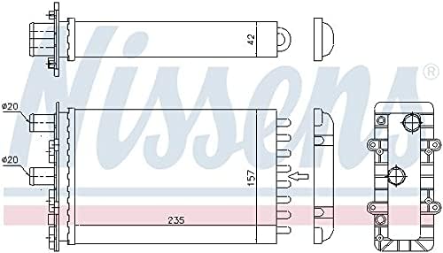 Nissens 73974 Heizungskühler