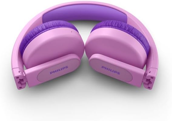 Philips Kopfhörer Kinder TAK4206PK/00 Kinderkopfhörer, Kontrollierbare Lautstärke, Over-Ear Kopfhöre
