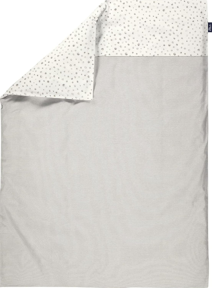 Alvi Bettwäsche Standard Aqua Dot 100x135 / 40x60 cm | 401200016