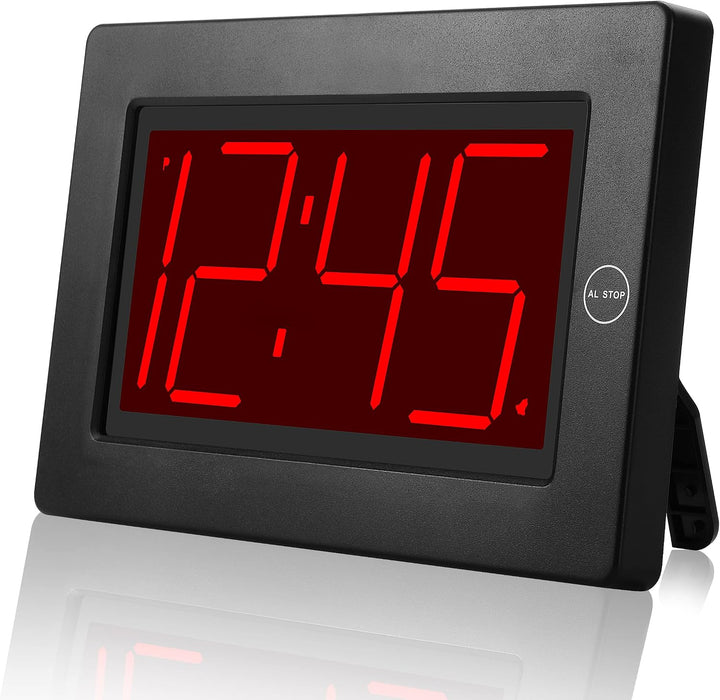 KWANWA Digitale Wecker Uhren LED Wanduhr mit 3 &