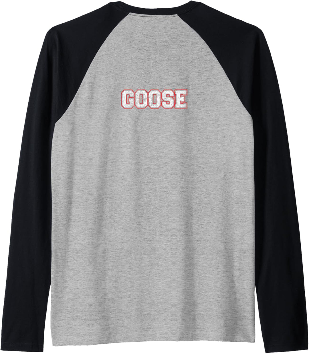 Top Gun Goose und Logo Raglan