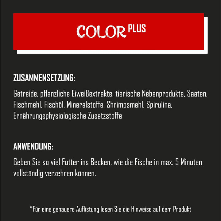 Tanoshi Koifutter - Color Plus 15 kg 3mm | Schwimmendes Allein-Koifutter für Intensive Farbentwicklu