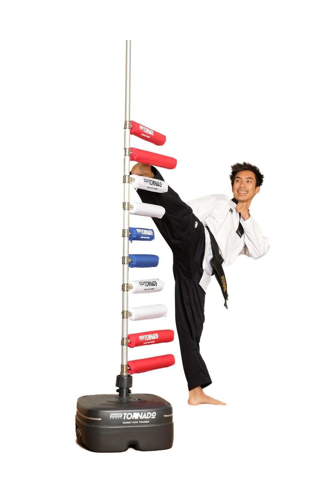 Tornado PROFESSIONELL incl. 10 Targets I Taekwondo Training I Sport & Fitness I MMA, Mehrfarbig