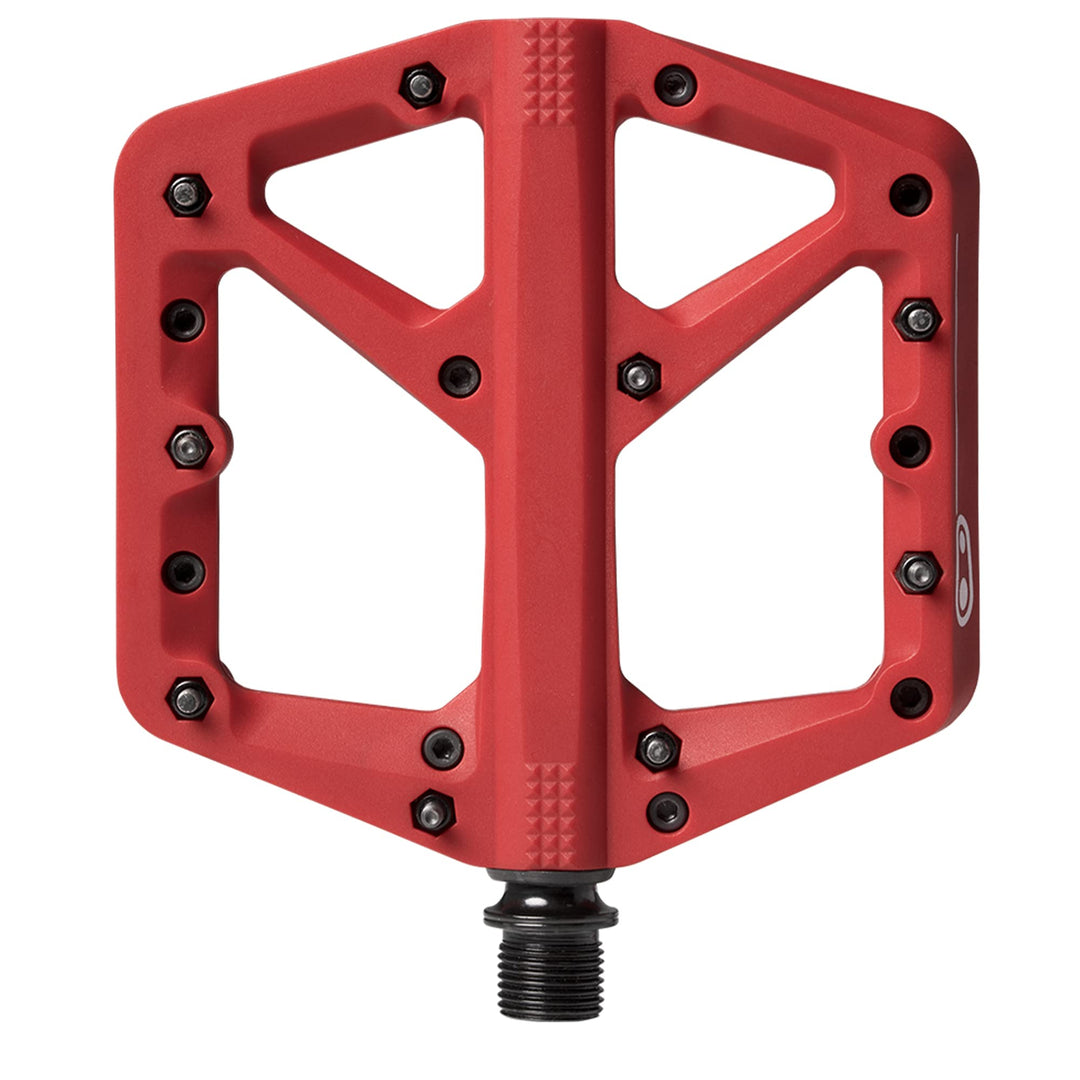 Crankbrothers Stamp Flat BMX/MTB Fahrradpedal – Plattform-Fahrradpedal, minimales Profil, Verstellba