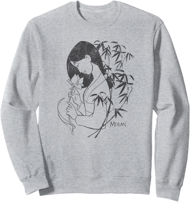 Disney Mulan Flower Sweatshirt