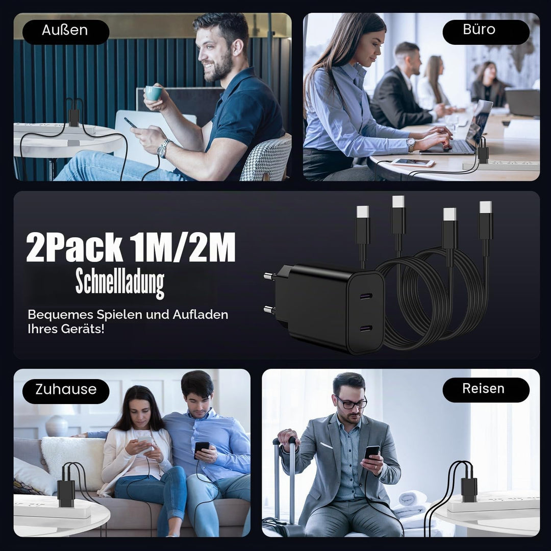 45W USB C Ladegerät Schnellladegerät für Samsung Galaxy S25 S24 S23 S22 S21 Ultra,Usb C Schnellladek