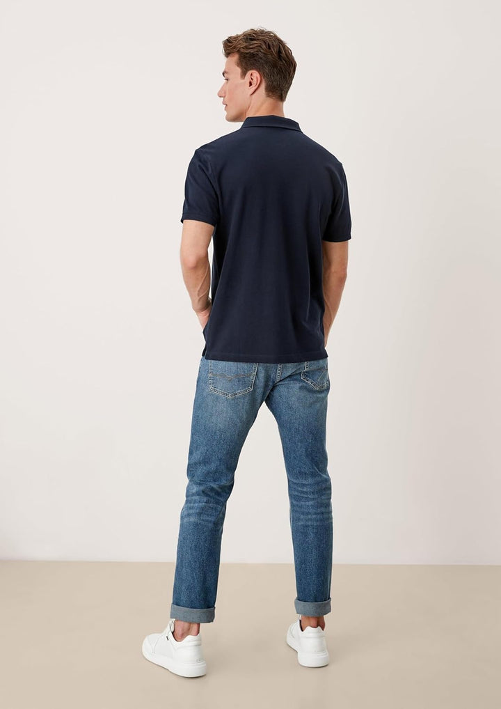 s.Oliver Poloshirt aus Reiner Baumwolle S 5978_navy, S 5978_navy