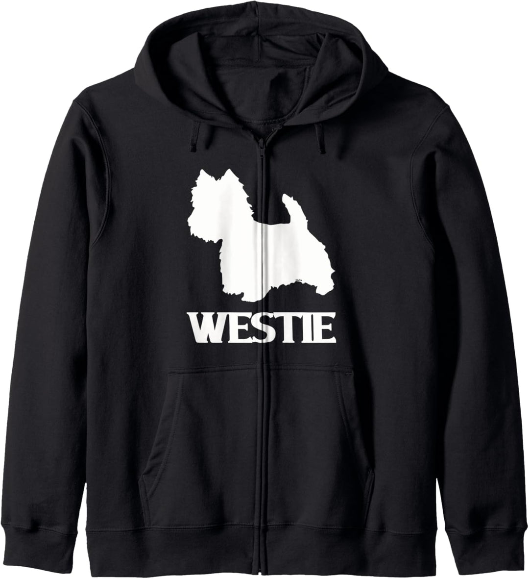 Westie-Hund, West Highland White Terrier Kapuzenjacke