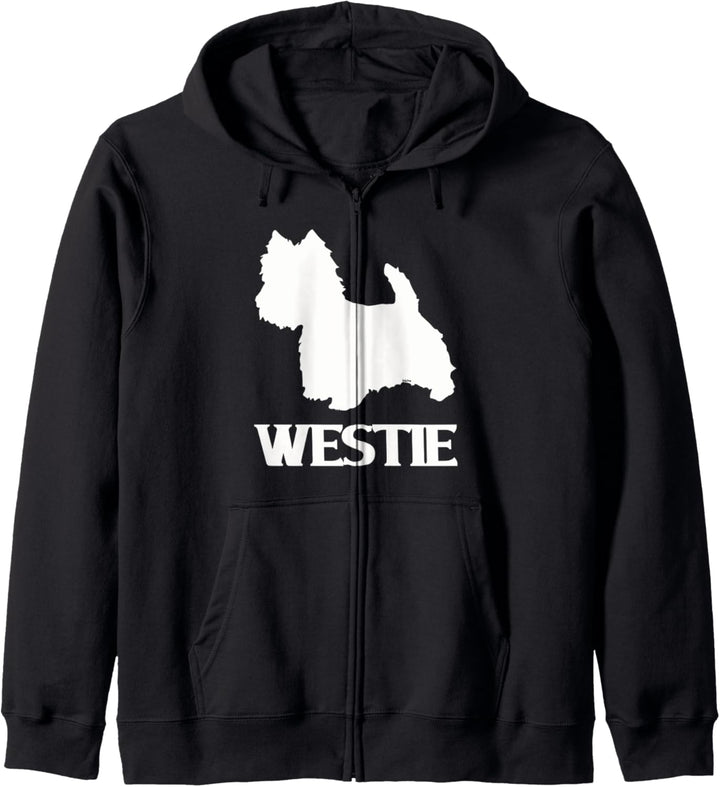 Westie-Hund, West Highland White Terrier Kapuzenjacke