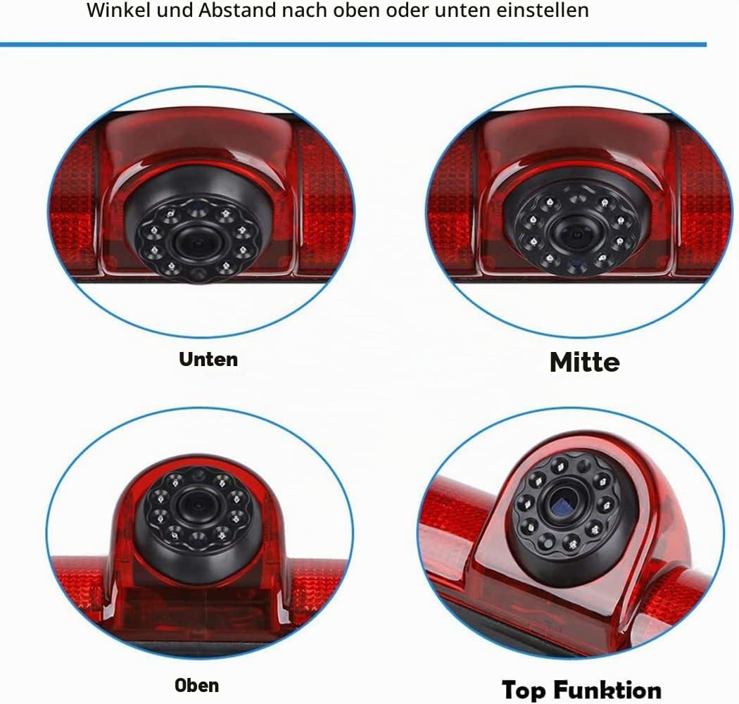 Auto Dritte Dach Top Mount Bremsleuchte Kamera Bremslicht Rückfahrkamera für Citroen Jumper/FIAT DUC