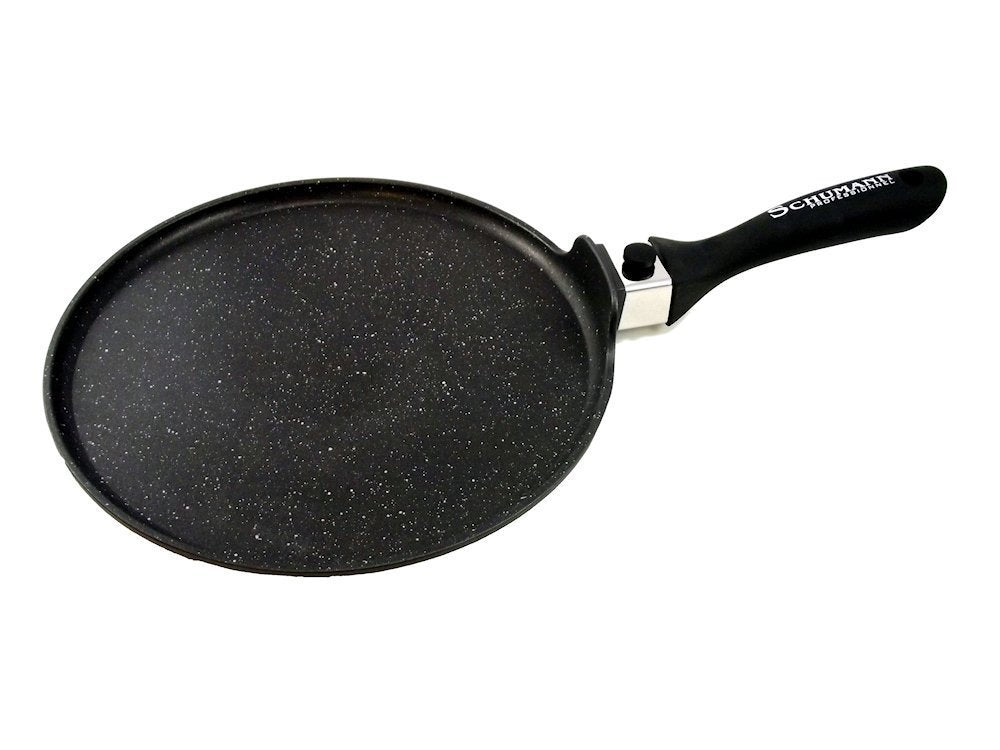 Schumann Professionnel SPC2302800 Crêpe-Pfanne, 28 x 28 x 1,1 cm, Schwarz