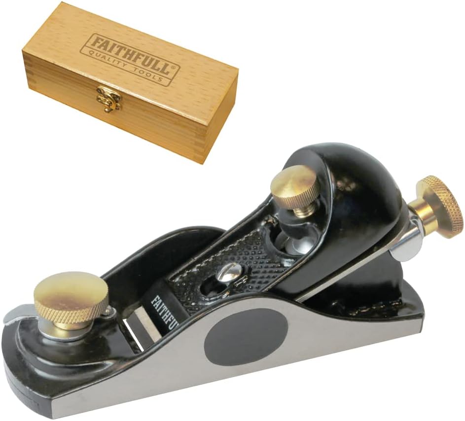 Faithfull - 9.1/2 Hirnholzhobel in Holzkiste - FAIPLANE912, Multi