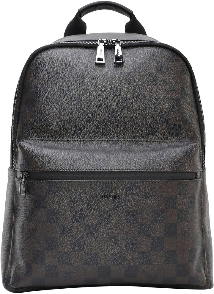 Joop! cortina piazza miko backpack mvz Schwarz/Dunkelbraun, Schwarz/Dunkelbraun